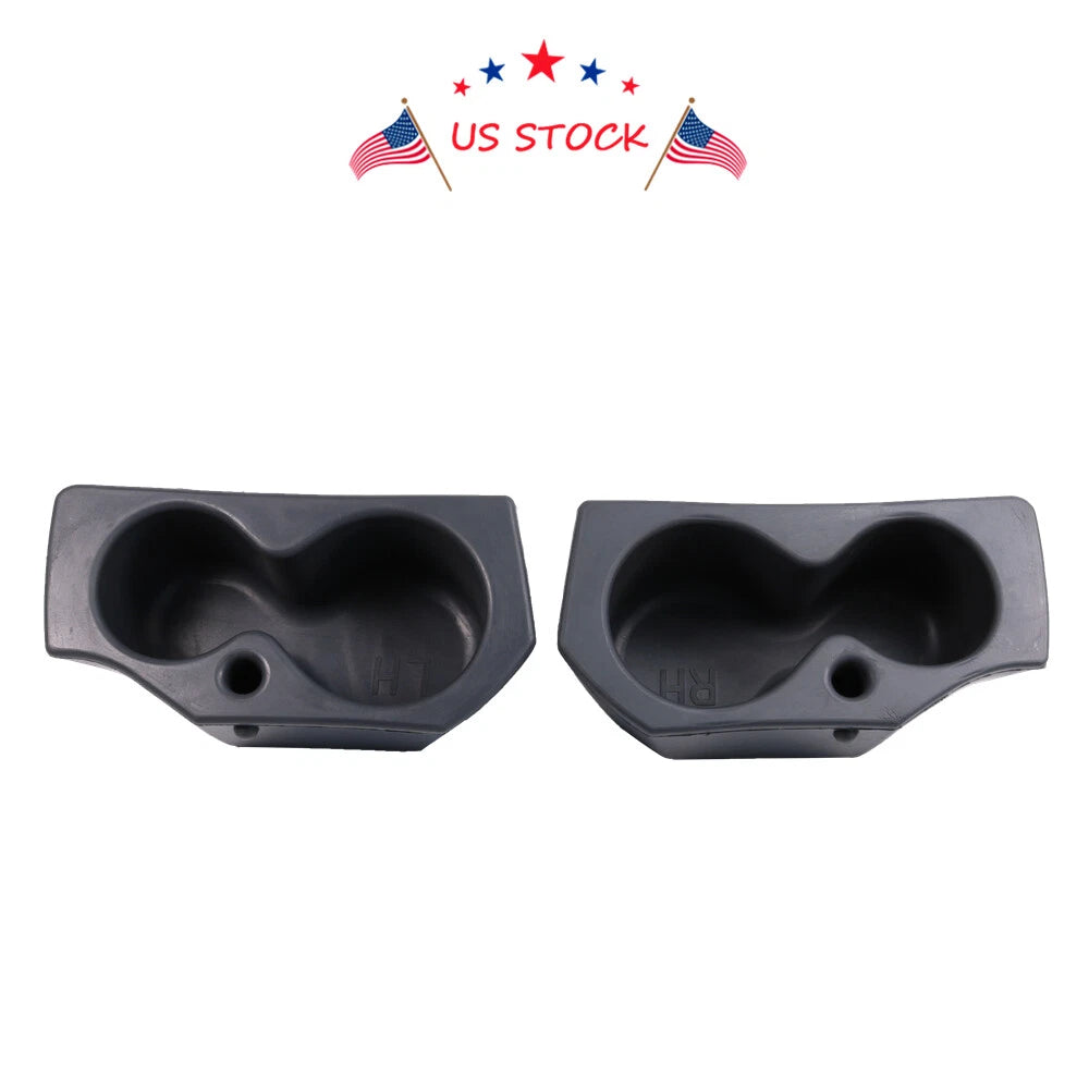 Set of 2 Cup Holder Foam Inserts for Dodge Ram 1500 2500 3500 (2009-2018)