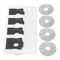 Set of 4 Dust Bags + 4 Mop Pads for Dreame Mova E40 Ultra