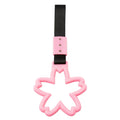 Cherry Blossom Ring Train Bus Handle Strap Drift Charm Tools Black Pink