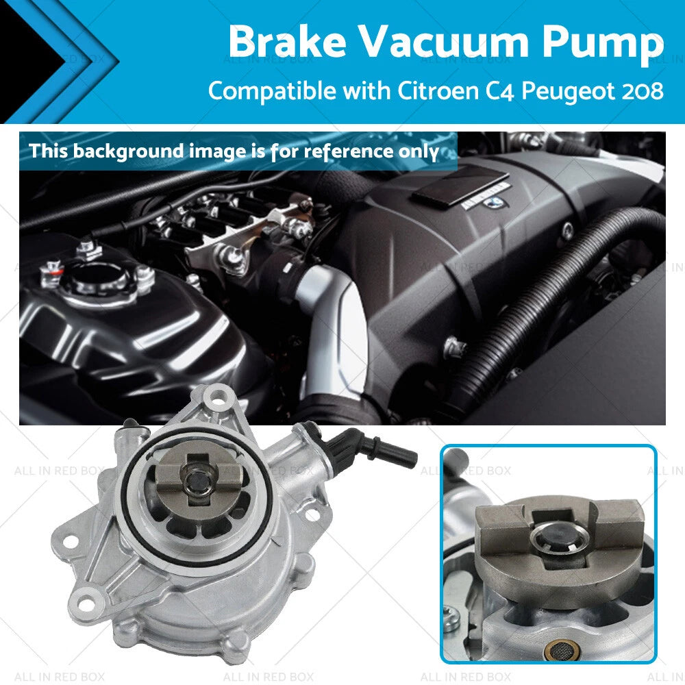 Brake Vacuum Pump for Citroen C4, Peugeot 208, 3008, 5008, RCZ 1.6 THP (2006–2020)