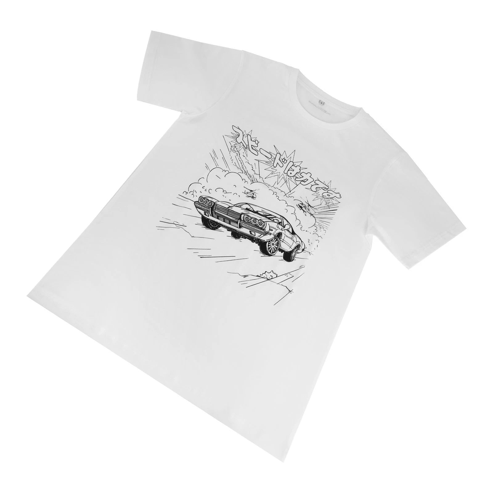 Funny Racing Car Graphic T-Shirt for Men Anime Muscle Car Print (2020–2021)