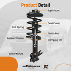 Quick Front Strut Coil Spring for Nissan Maxima (1995–1999)