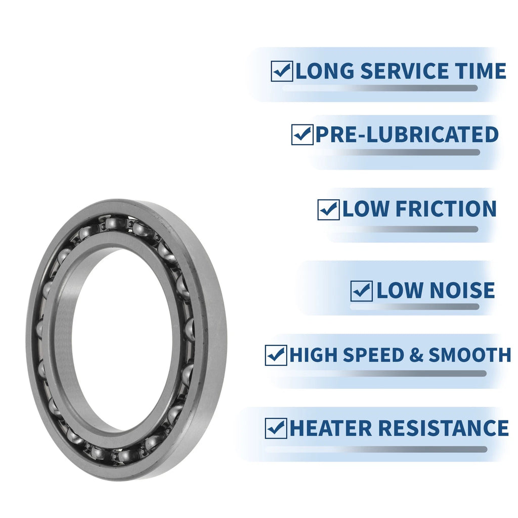 Set of 2 Deep Groove Ball Bearings 75x115x13mm for Scooter Skateboard
