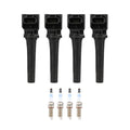 Set of 4 Ignition Coils & Spark Plugs for Mazda CX-30, CX-9 (2020–2023)