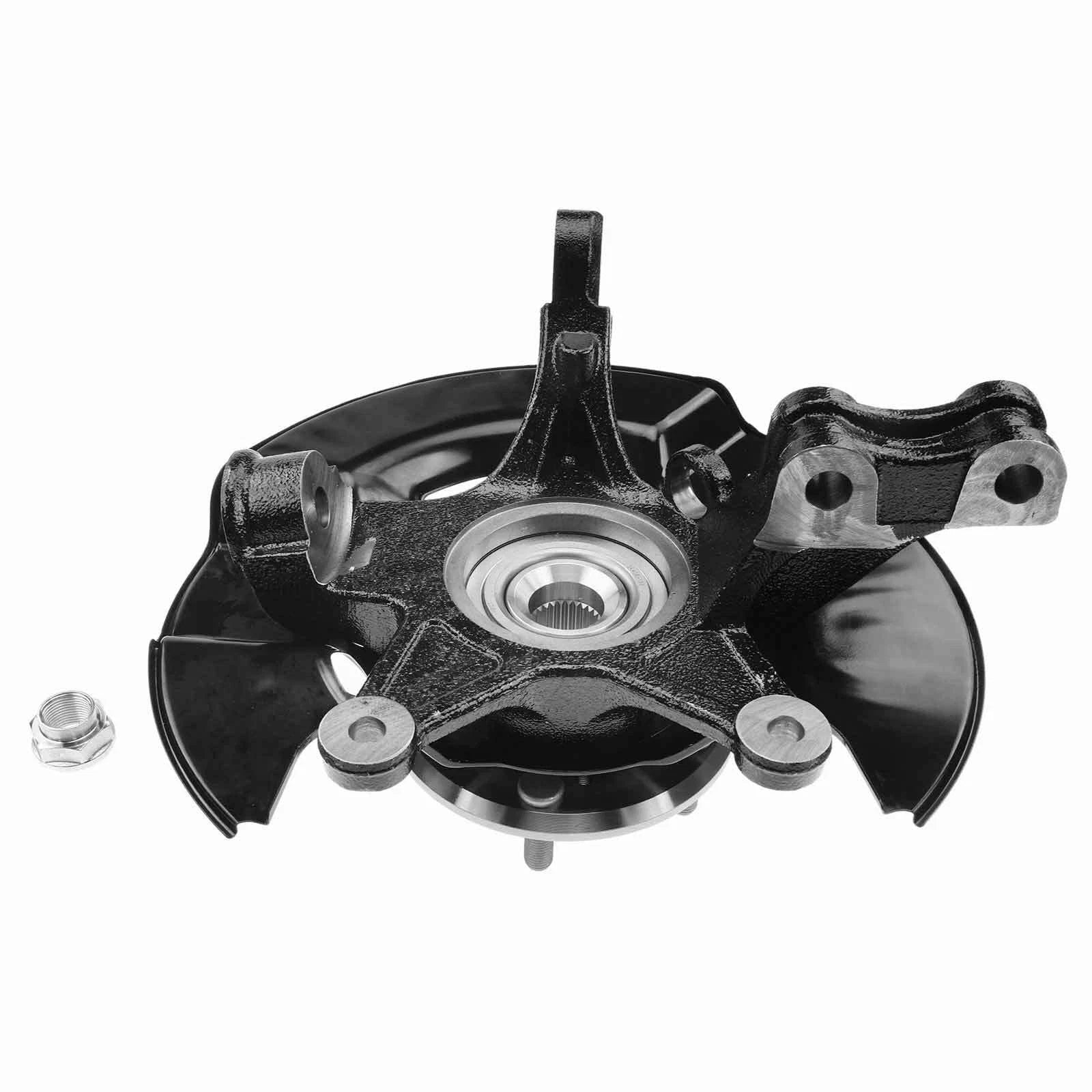 Front Left Wheel Steering Hub Knuckle for Honda Pilot (2003–2004)