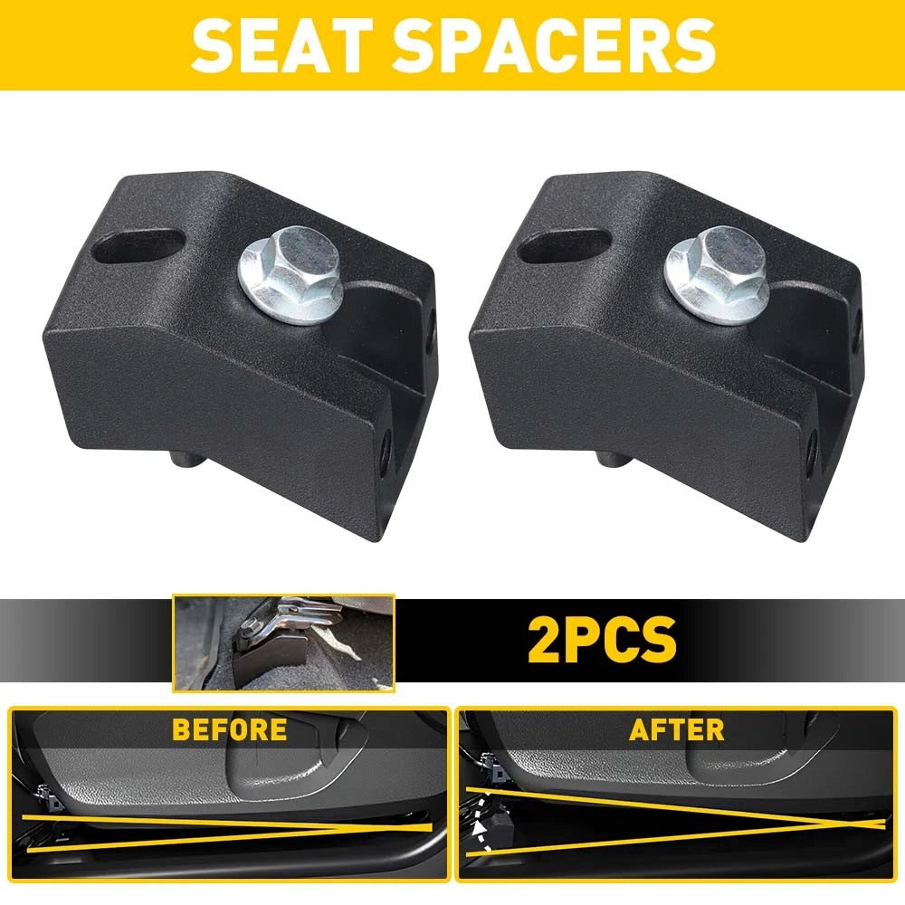2X Front Seat Riser Spacer Lift for Toyota Tacoma (2005–2022) 1-1/4"