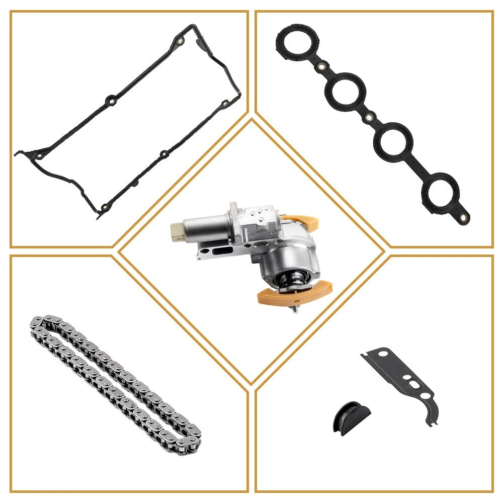 Timing Chain Tensioner Gasket Kit for Audi VW 1.8T A4 TT Jetta Passat Golf (1997–2005)