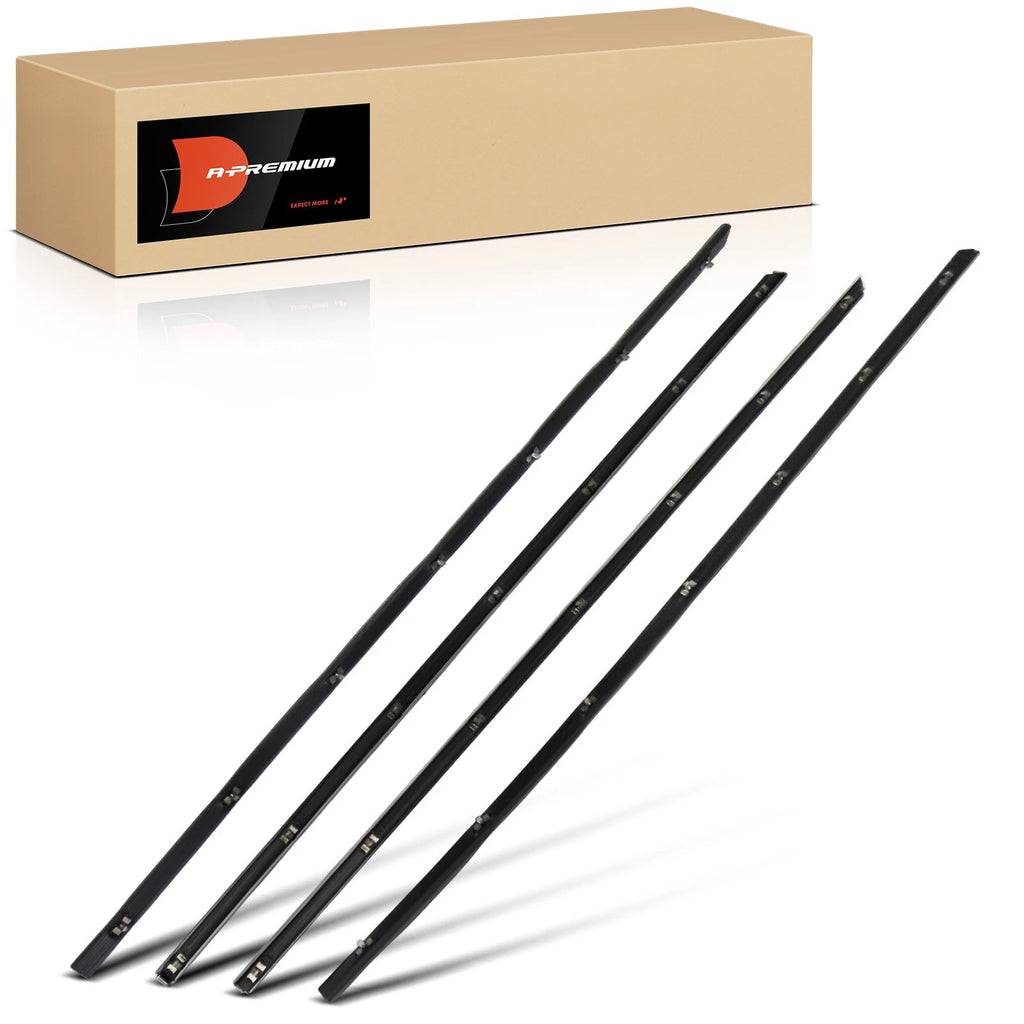 Set of 4 Weatherstrip Seals for Ford Mustang 