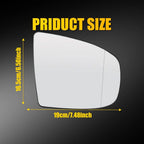 Heated Mirror Glass for BMW X5 X6 (2007–2014) Right Side