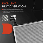 Radiator with Oil Cooler for Chevrolet Malibu (1993–1997)