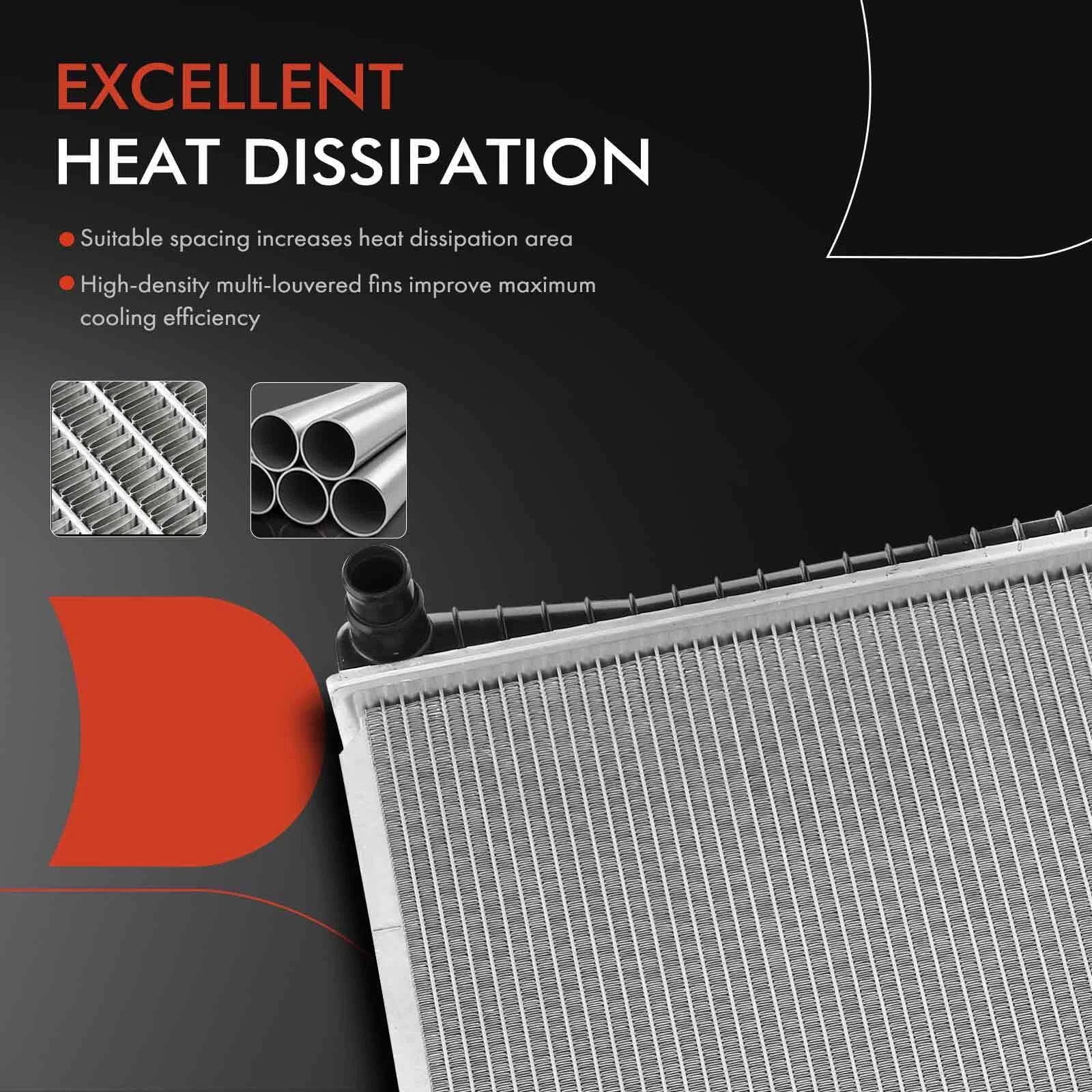 Radiator with Oil Cooler for Chevrolet Malibu (1993–1997)