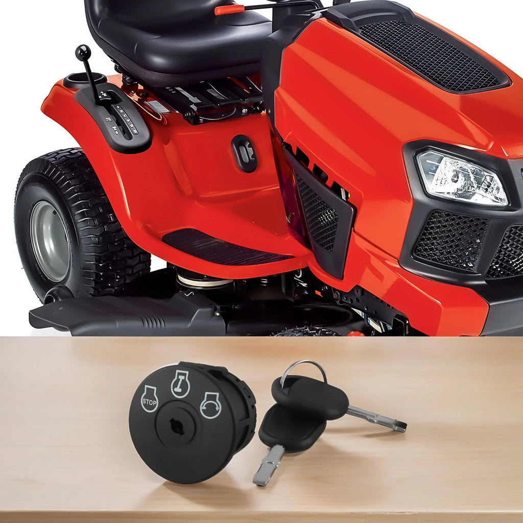 Ignition Switch with Key for Riding Lawnmowers (72504228)