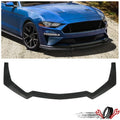 Front Bumper Lip Splitter for Ford Mustang GT (2018–2023) Matte Black