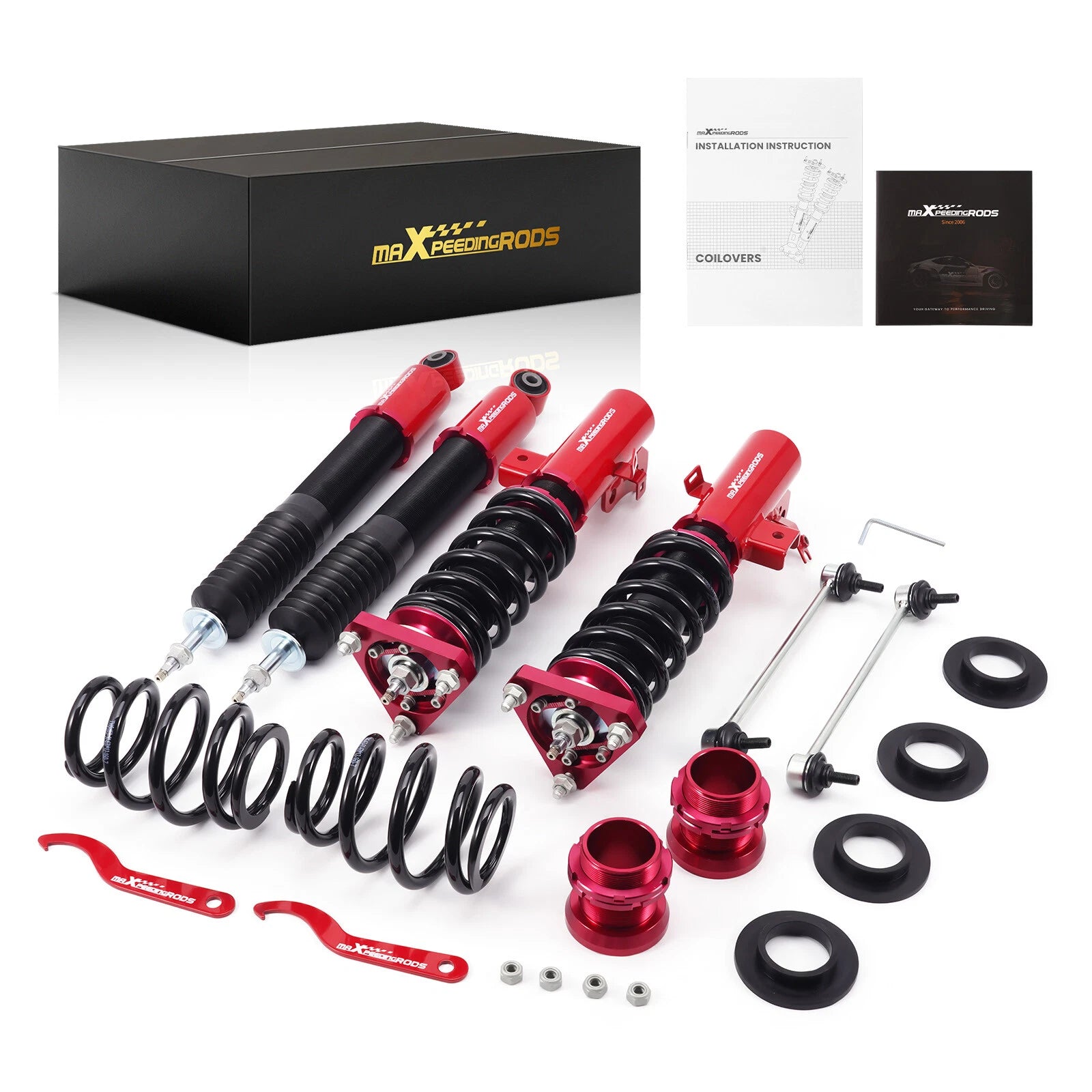 Adjustable Coilovers Lowering Kit for Honda Civic 2012–2015