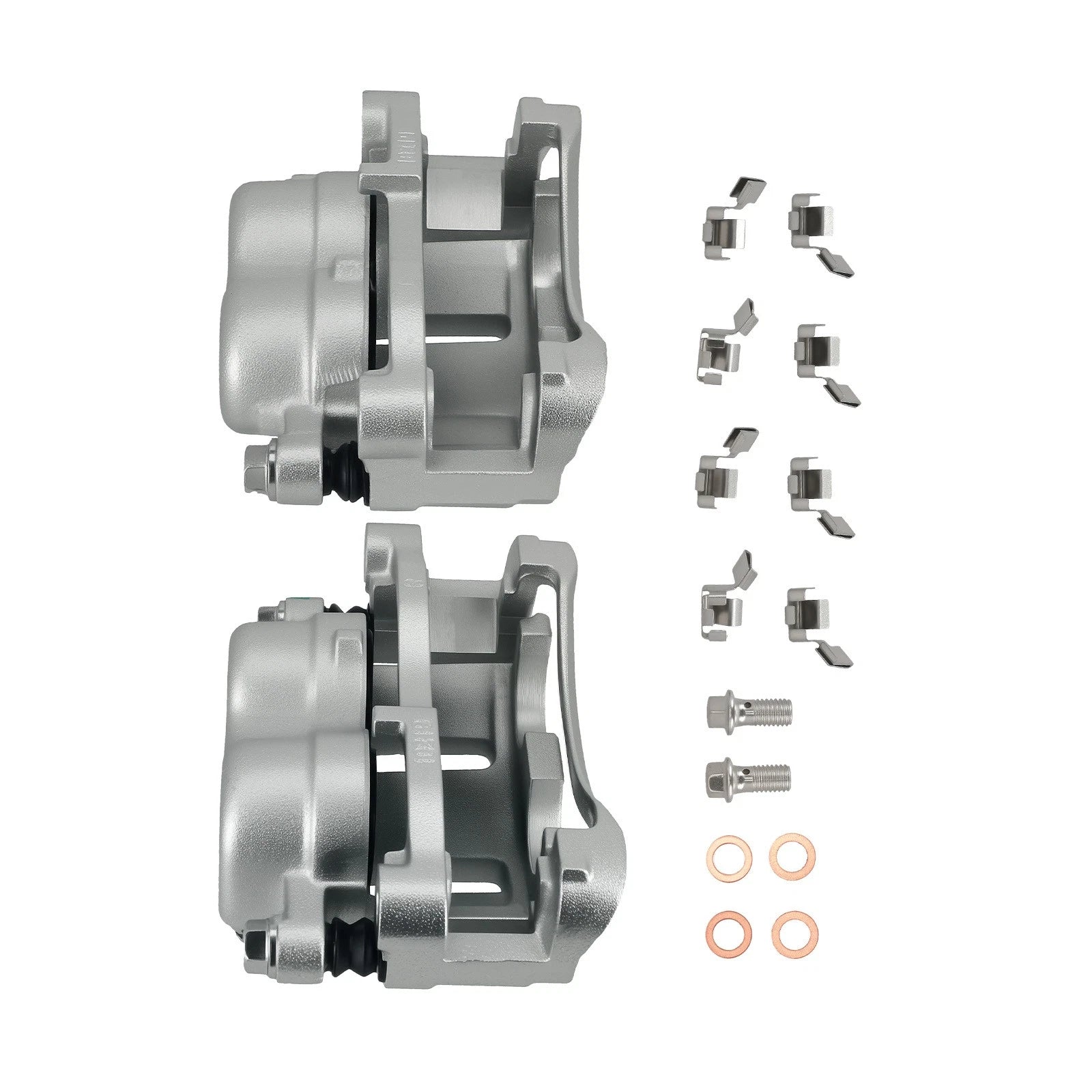 Front Complete Brake Caliper Set for Chevrolet S10 GMC Jimmy (1998–2004) w/Bracket