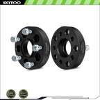 2X 1.25" Wheel Adapters 5x4.5 to 5x5 1/2" Studs for Jeep Wrangler Liberty