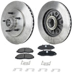 Front Brake Disc and Pad Kit for Ford F-150 (1999)