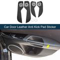 Set of 1 Car Door Leather Anti Kick Pad Sticker for Audi A3 (2021–2024)