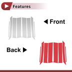 8 Pcs Door Pillar Window Trim for Toyota Fortuner (2024–2025) Silver Tone