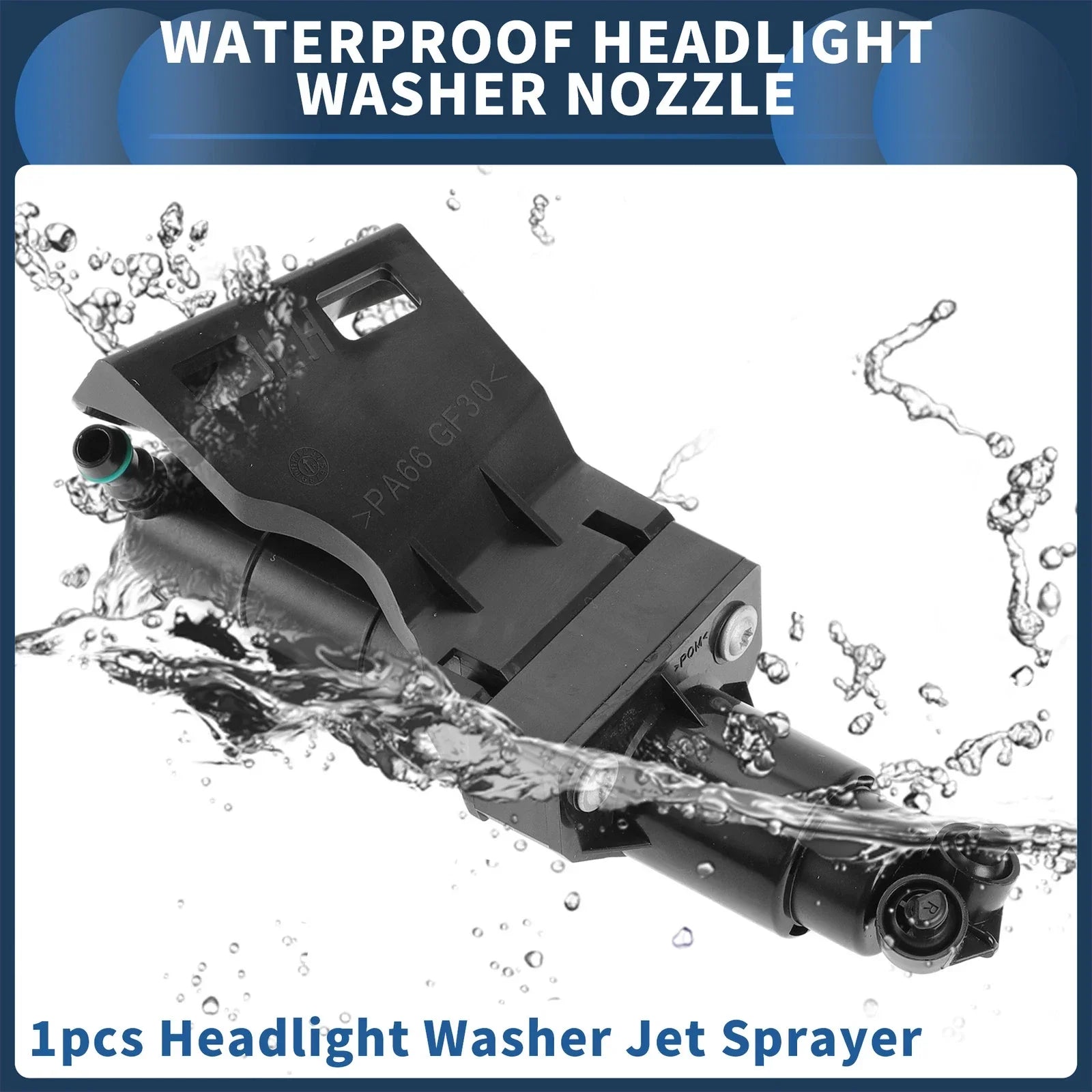 Driver Side Headlight Washer Nozzle for Mercedes-Benz GL320 (2007-2012)