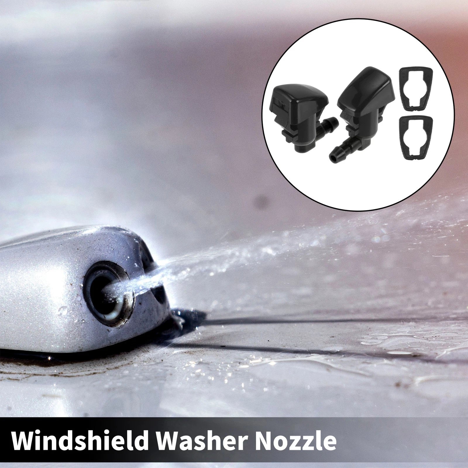 2 Pcs Front Windshield Washer Nozzle for Dodge Durango (2011–2023) No. 68269108AA