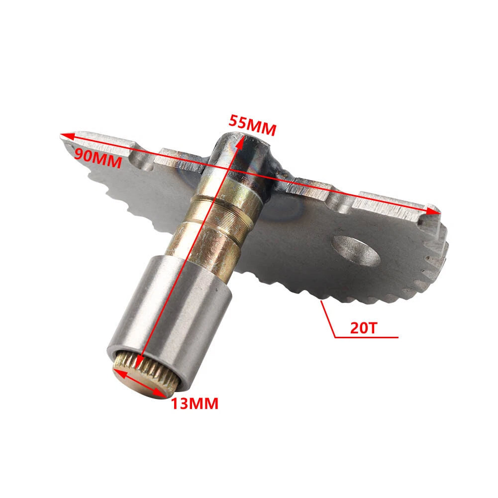 Kick Starter Shaft Gear for GY6 50CC 80CC Scooter