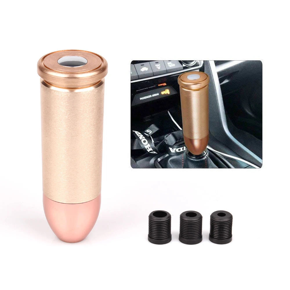 Gear Shift Knob for Manual Transmission with 3 Adapters