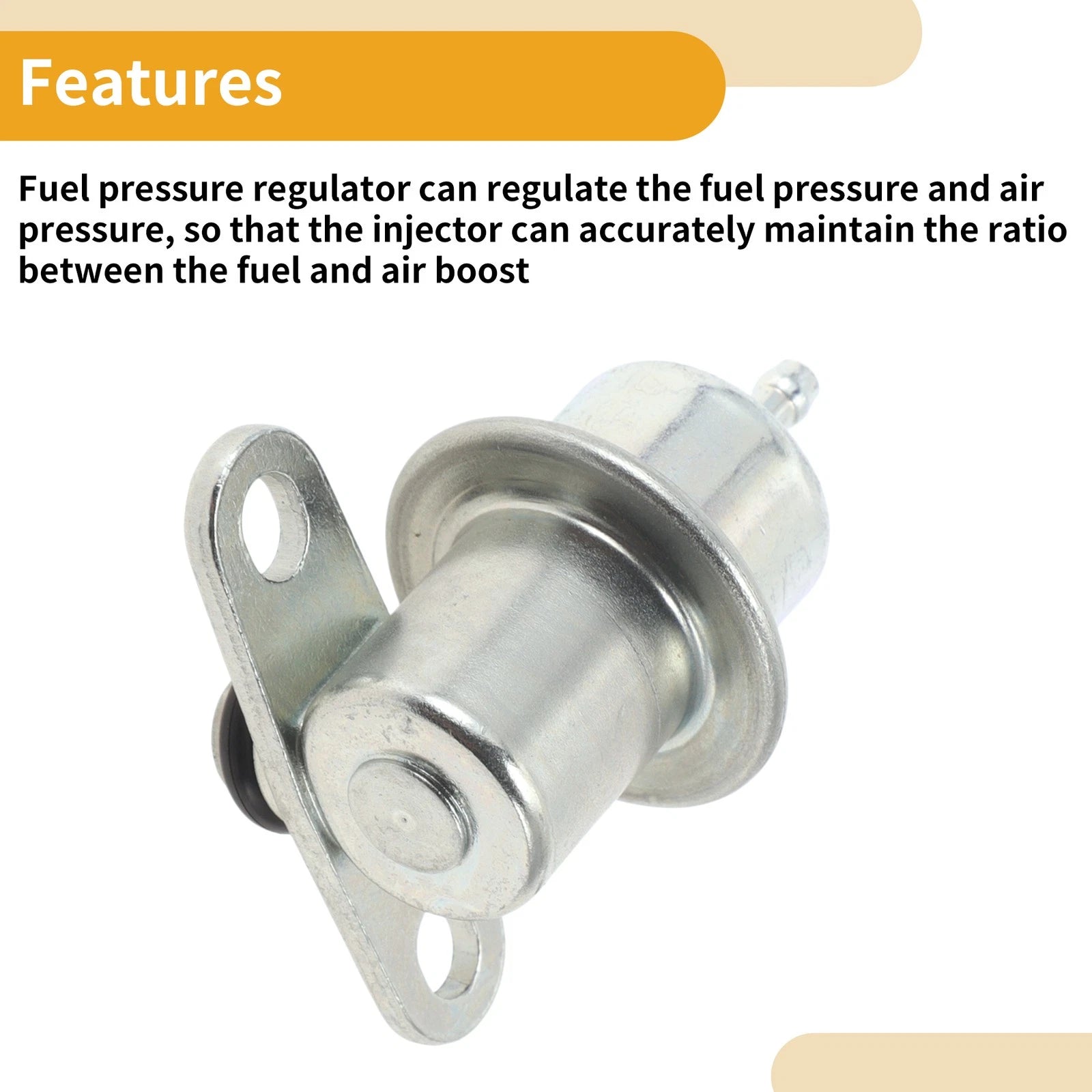Fuel Pressure Regulator for Ford Escape (2003–2004) 1L2Z9F775AA Metal 20-70 Psi
