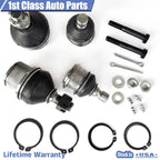 Set of 4 Front Suspension Ball Joints for GMC Envoy, Chevy Trailblazer (2002–2009)