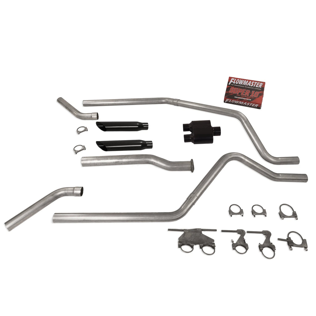 Flowmaster Super 10 Dual Exhaust for Dodge Ram 1500 (2019–2025) 2.5" Black