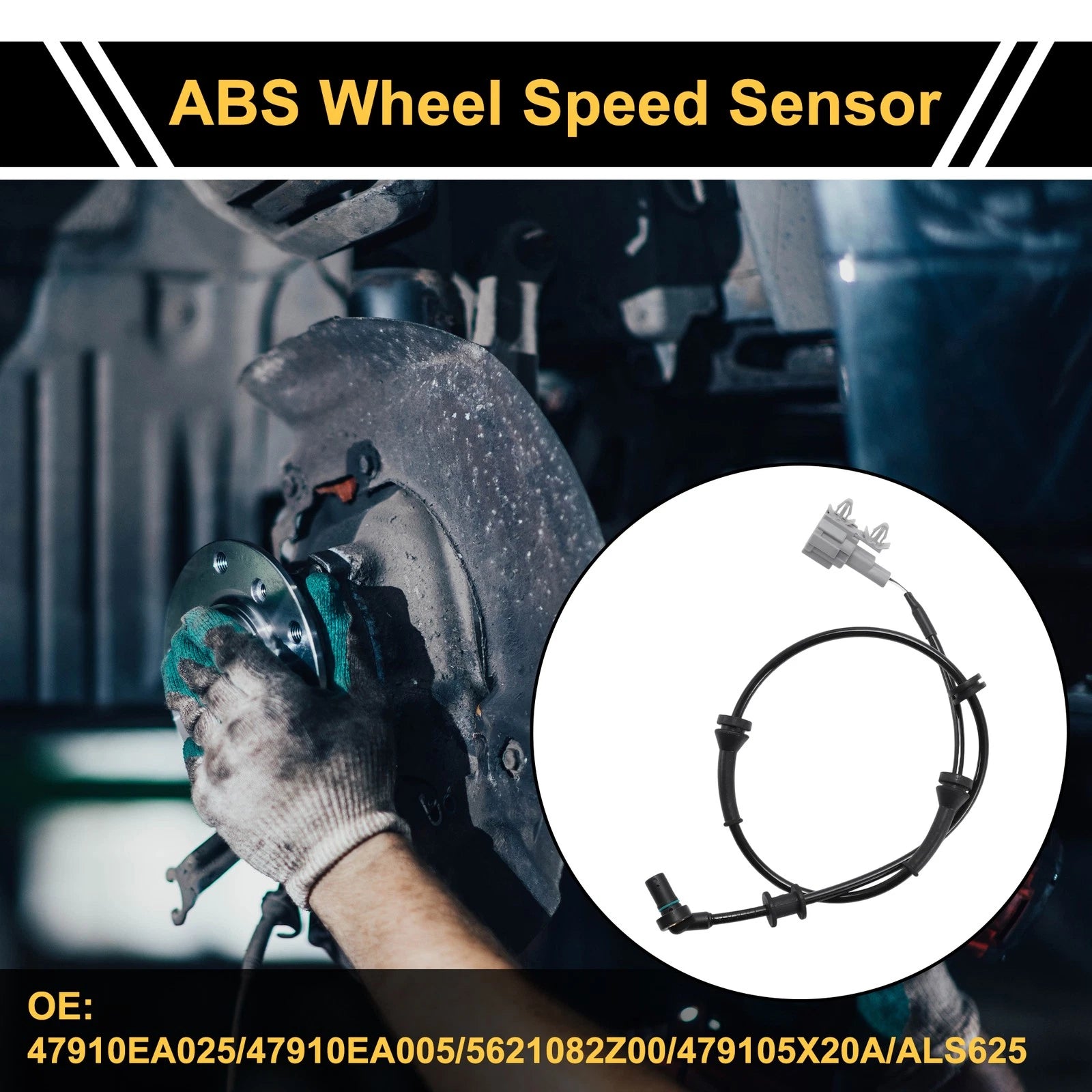 ABS Wheel Speed Sensor No. 47910EA025/47910EA005 for Nissan Frontier (2005–2017)