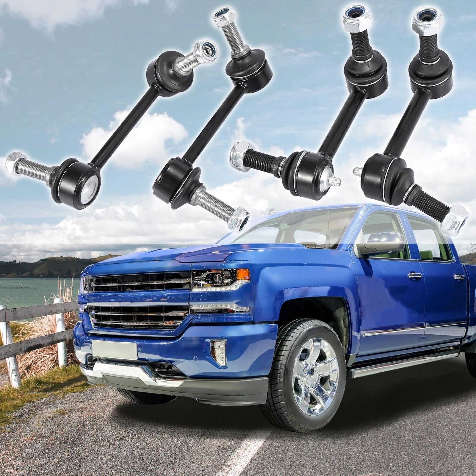 Sway Bar End Link Set K6667 for Chevrolet Trailblazer (2002–2009)