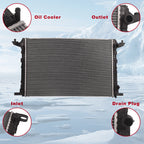 Radiator for Audi A4 allroad A4 Quattro Q7 A5 Quattro (2017–2023)