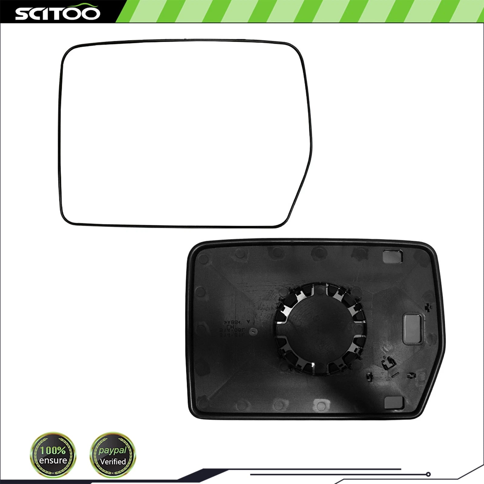 Set of 2 Mirror Glasses for Ford F150 (2004–2014)