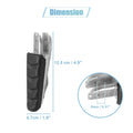 1 Pair 8mm Aluminum Aolly Footrest Footpeg for BMW Black