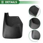 Mud Flaps Splash Guards for Chevrolet Trailblazer (2002–2009) W/ Mounts