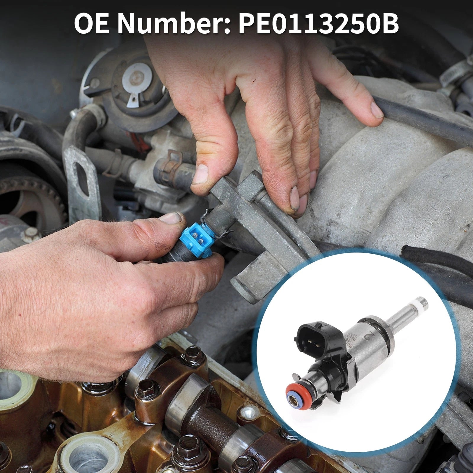 Fuel Injector No.PE0113250B for Mazda CX-5 Sport (2013–2016)
