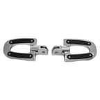 Chrome Driver Foot Pegs for Harley Softail Fat Boy Low Rider (2018–2025)