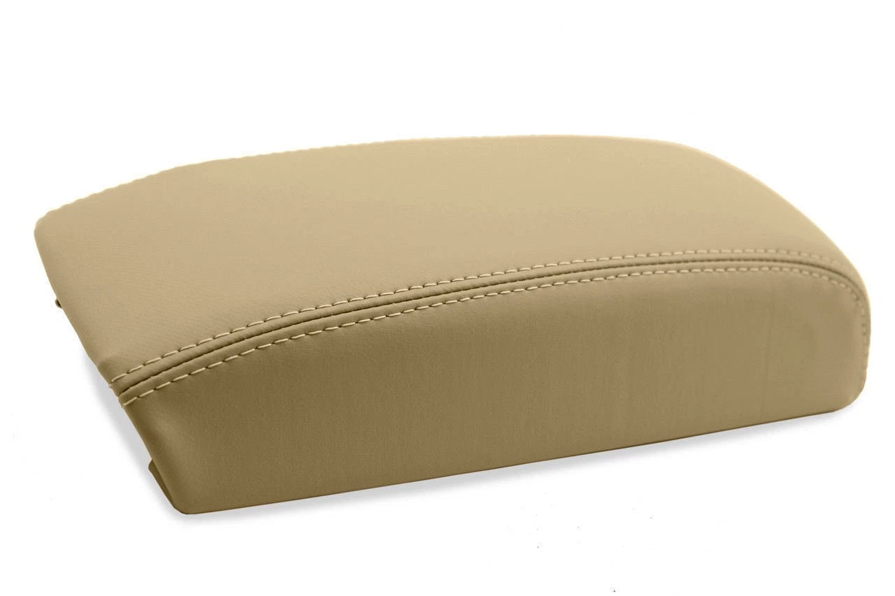 Leather Center Console Armrest Cover for Volvo S70/V70/C70 (1993–2001) Beige
