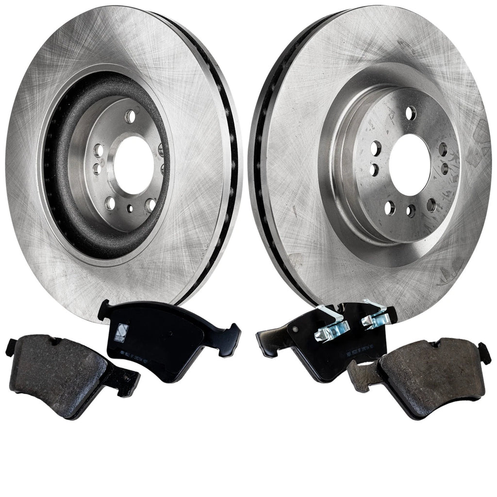 Disc Brake Rotor and Pad Kit for Mercedes Benz GL320 (2007–2009)