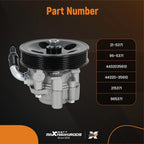 Power Steering Pump w/ Pulley for Toyota 4Runner and Lexus GX470 (2003–2009)