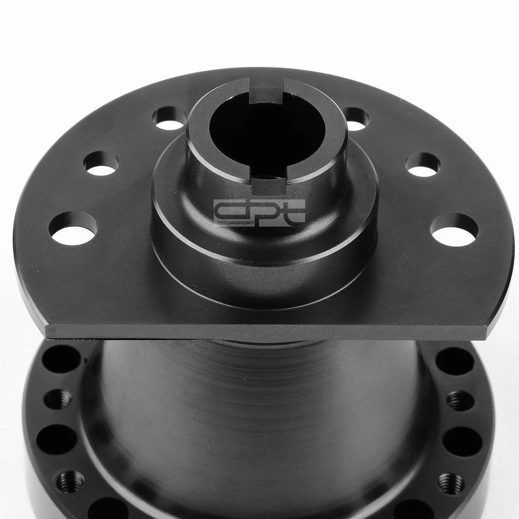 6-Hole Hub Adaptor for Honda Civic (1988–1991) & Integra (1990–1993) Black Aluminum