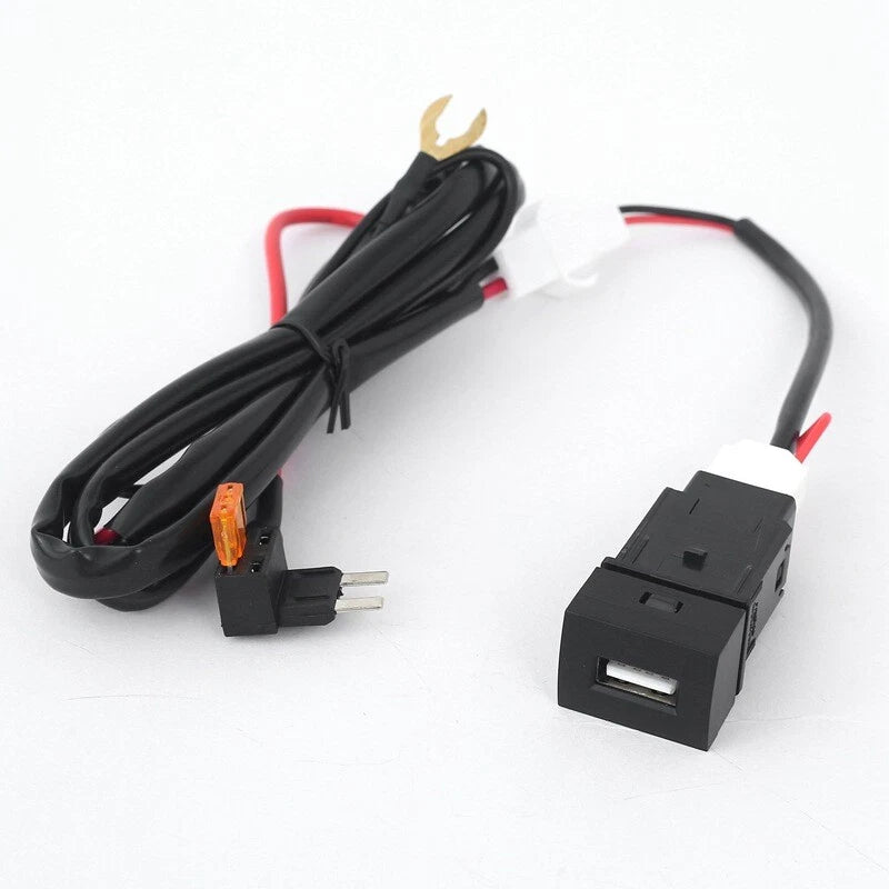 USB-A QC3.0 Charger Upgrade Kit for Nissan Sentra Altima Rogue/Juke (2015–2023)