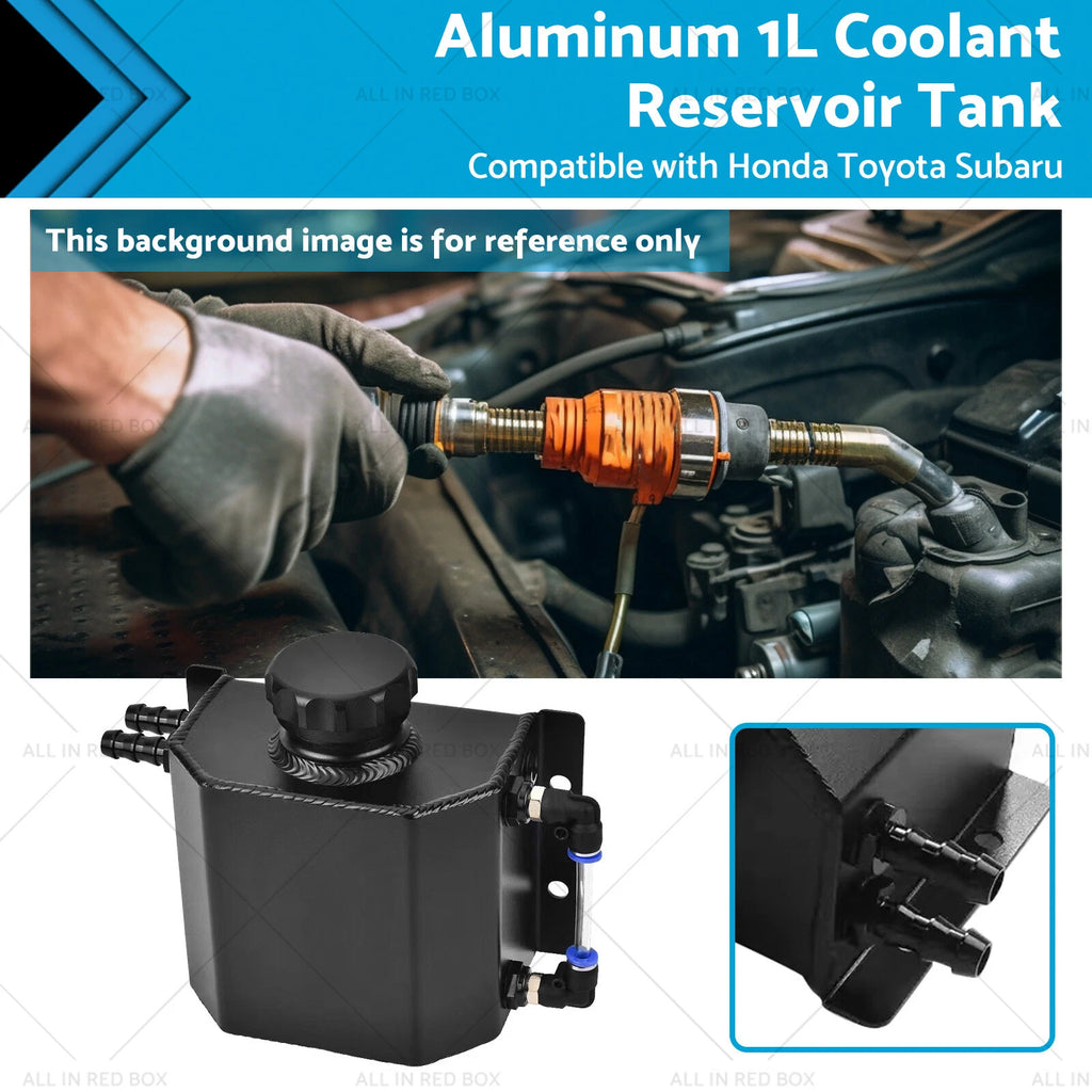 1L Aluminum Coolant Overflow Tank for Universal (2002–2019)