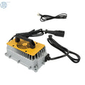 Aluminum Charger 48V 17A for Club Car DS/Precedent Golf Cart (3-pin Round Plug)