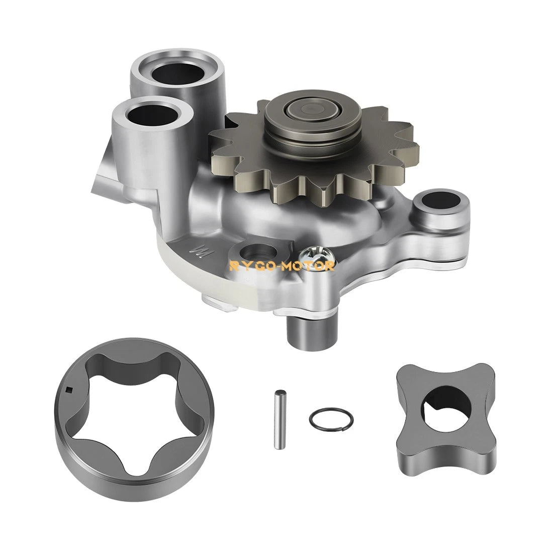Oil Pump Assembly w/ Rotor for Yamaha YZ250F WR250F (2001–2013)