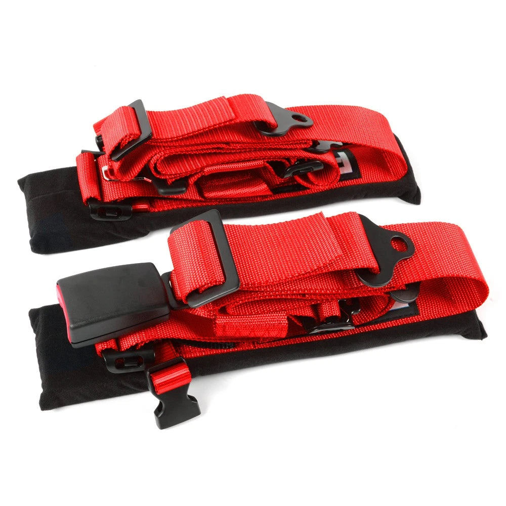 4 Point Racing Seat Belt Harness for Universal ATV UTV Go-Kart
