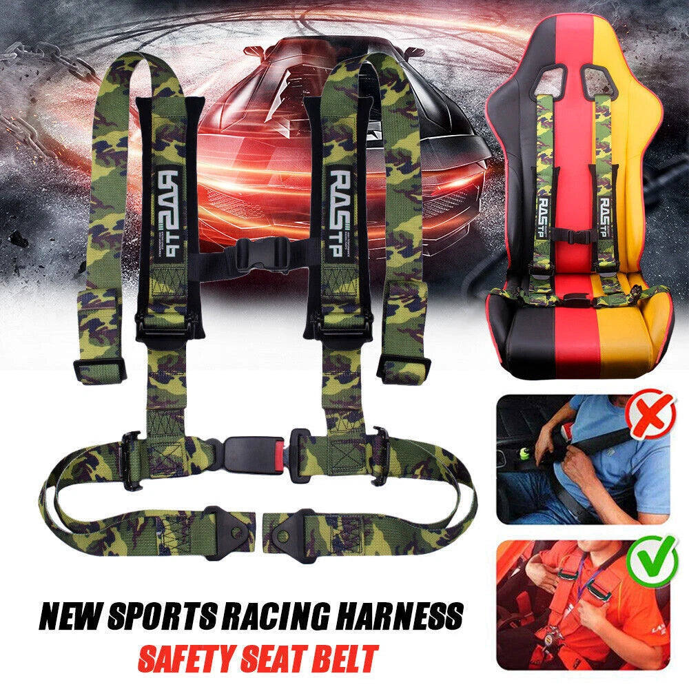 4 Point Harness Racing Seat Belt for CanAm X3, YXZ UTV (2017–2023)