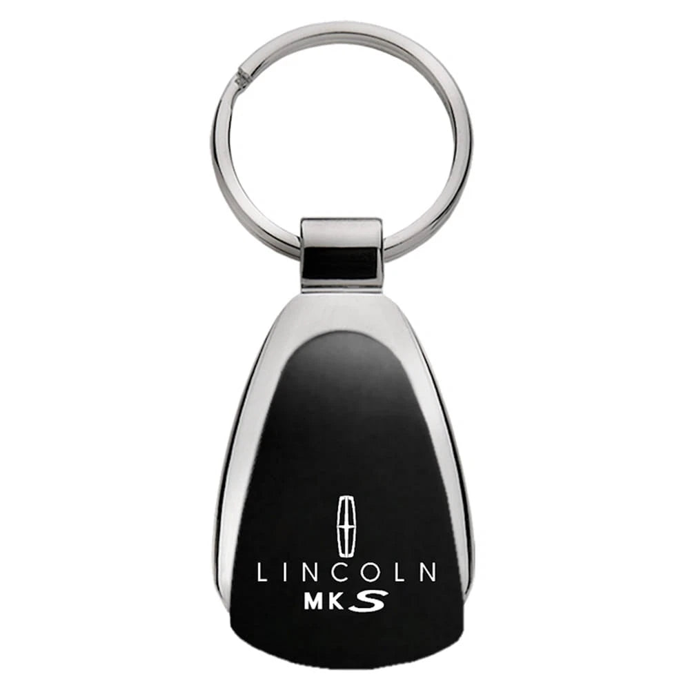 Black Teardrop Keychain - Officially Licensed for Lincoln MKS