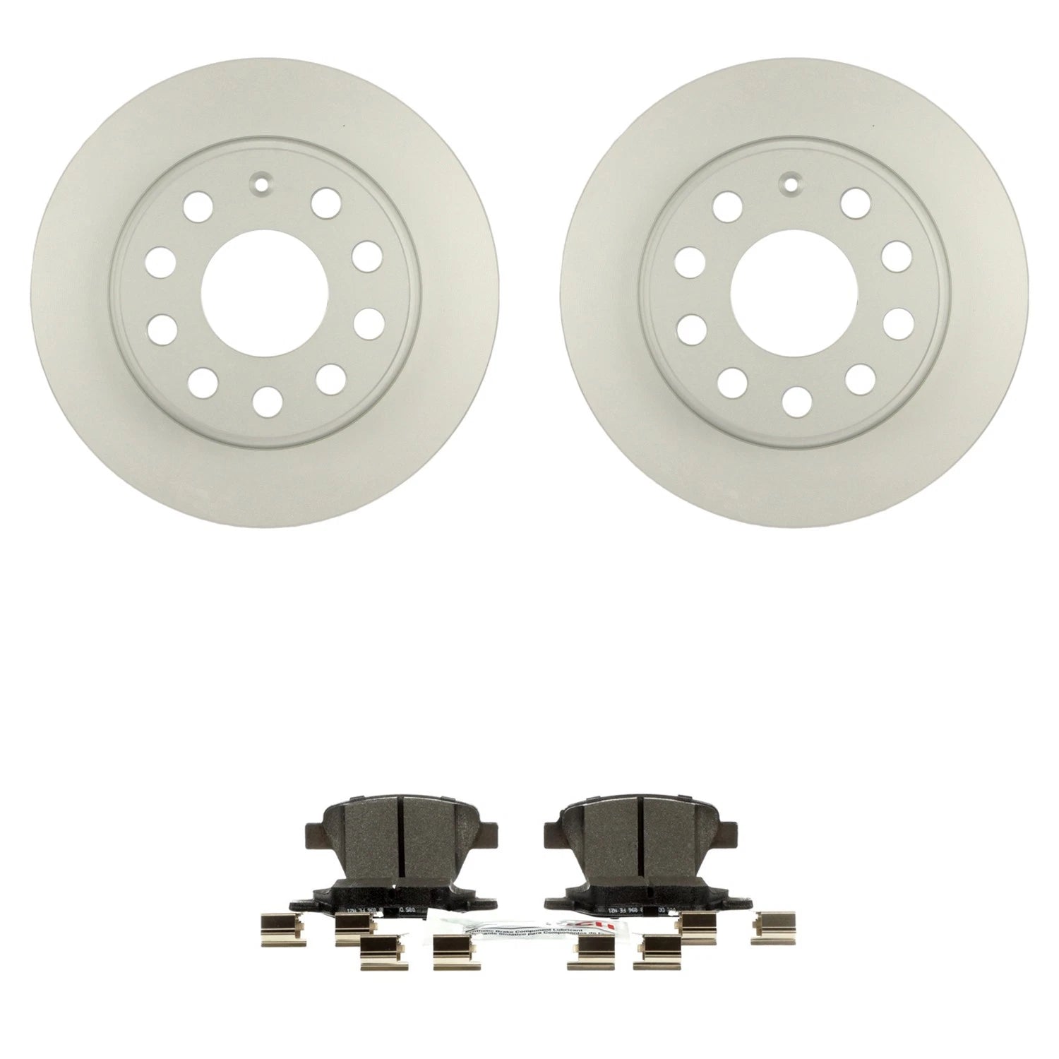 Bosch Quietcast Disc Brake Pad Kit & Rotors for Audi A3, VW Beetle, Jetta (2006–2016)